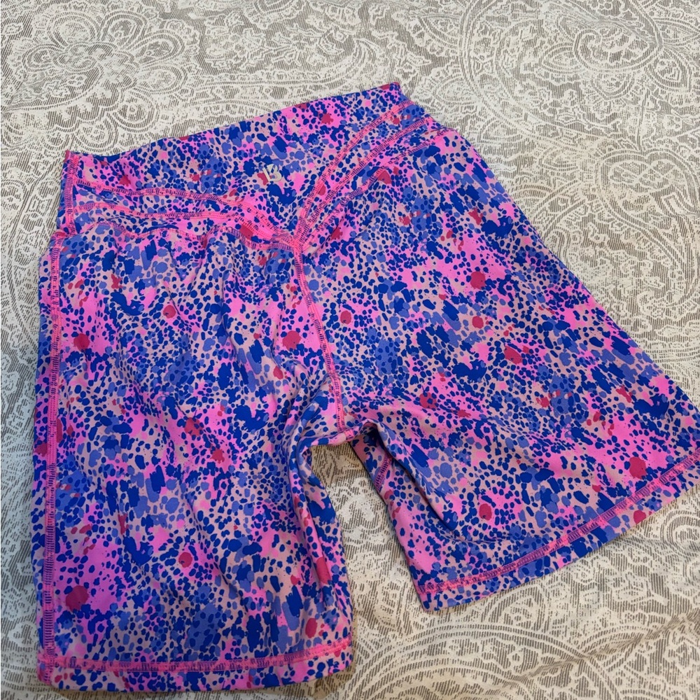 Buff Bunny Women's legacy short pink and purple Fashun print